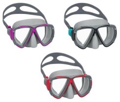 Očala Bestway® 22052, maska ​​Dominator, mešane barve, plavanje, potapljanje, voda