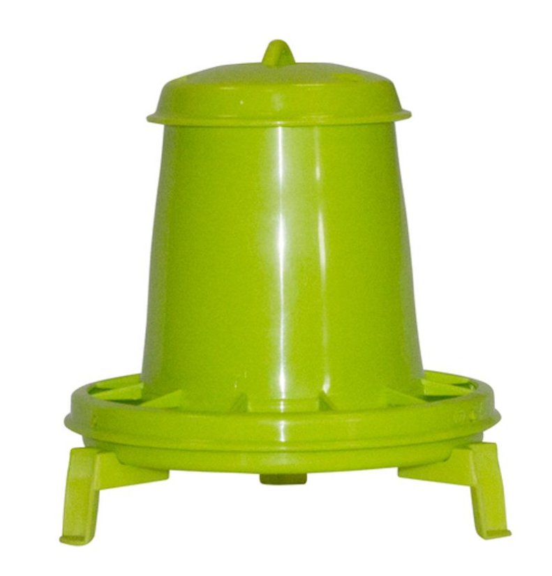 Futterautomat Novital 2202AF, 2,5 Liter, für Geflügel, Kunststoff, mit Beinen