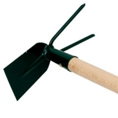 Motyčka plochá + 2 zub.s nás.250mm