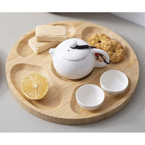 Ruhhy 24290 drehbarer Bambusteller (akce)