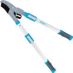 Nożyczki AQUACRAFT® 360770, do gałęzi, cięcie 40 mm, Alu/SoftGrip, z kowadłem, teleskopowe +30 cm