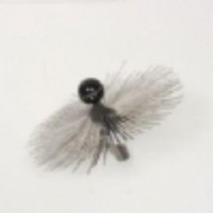 Kaminoberflächenbürste, Edelstahl. Durchmesser 180