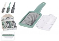 Strúhadlo nerez 23,5 cm s plastovou rúčkou a zásobníkom