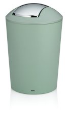 Koš kosmetický s otočným víkem Marta 5 L plast nefrit zelená Koš kosmetický s otočným víkem Marta 5 L plast nefrit zelená