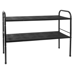 Podesiva polica, crna, SOMER