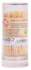 MagicHome Bamboo ECO čačkalice, 2x63 mm, 200 kom