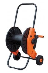 Rolă metalică pentru furtun, cu rotiță, 1/2" 60 m CLEVER REEL