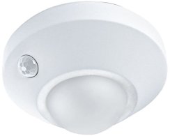 Lampe LEDVANCE NIGHTLUX® Decke Weiß, mit Bewegungssensor, 3xAA, 86x47 mm
