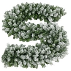 Vianočná girlanda so snehom 2,7 m HQ Ruhhy 26244 (akce)