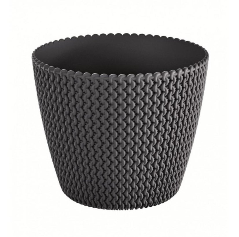 Blumentopf UH o260mm SPLOFY anthrazit Höhe 220mm