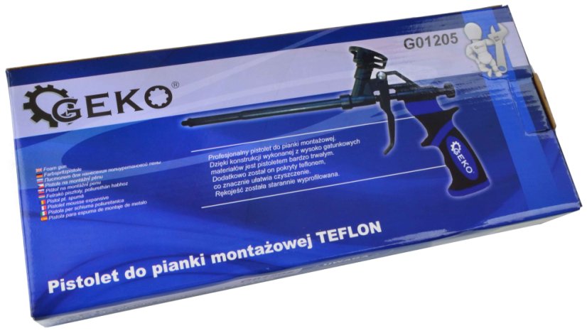 Teflon-Montageschaumpistole, GEKO