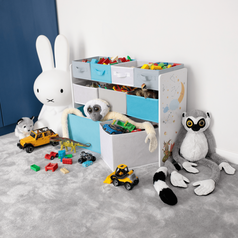 Organizer/Spielzeugregal, mehrfarbig/Muster, DARLING TYPE 2