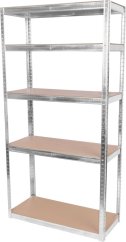 Regale RAT40 MS, Metall, MDF, 5 Fachböden, 1800x900x400 mm, max. 175 kg/Regal