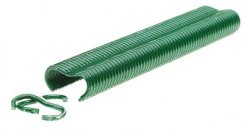 Klips RAPID VR22, PVC zielony, 215 szt., zaciski do szczypiec wiążących RAPID FP222 i FP20, do drutu 5-11 mm