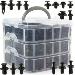 Autókárpitos fogaskészlet, 630 részes, MAR-POL