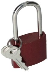Zámok visiaci liatinový, predĺžený uzáver, AB-40 mm, XL-TOOLS