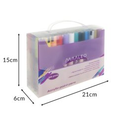 Akrylové fixky - sada 36 ks Maaleo 25813