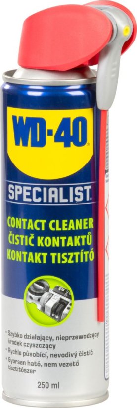 WD-40® Specialist Spray, schnelltrocknender Kontaktreiniger, 250 ml
