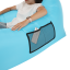 Napihljiva vreča/lazy bag, modra, LEBAG