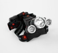 Naglavna svetilka Strend Pro Headlight H931, T6+2 XPE 300 lm, 1200 mAh, USB polnjenje
