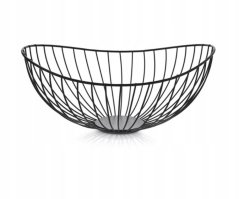 Gyümölcskosár DECOR 30cm fekete