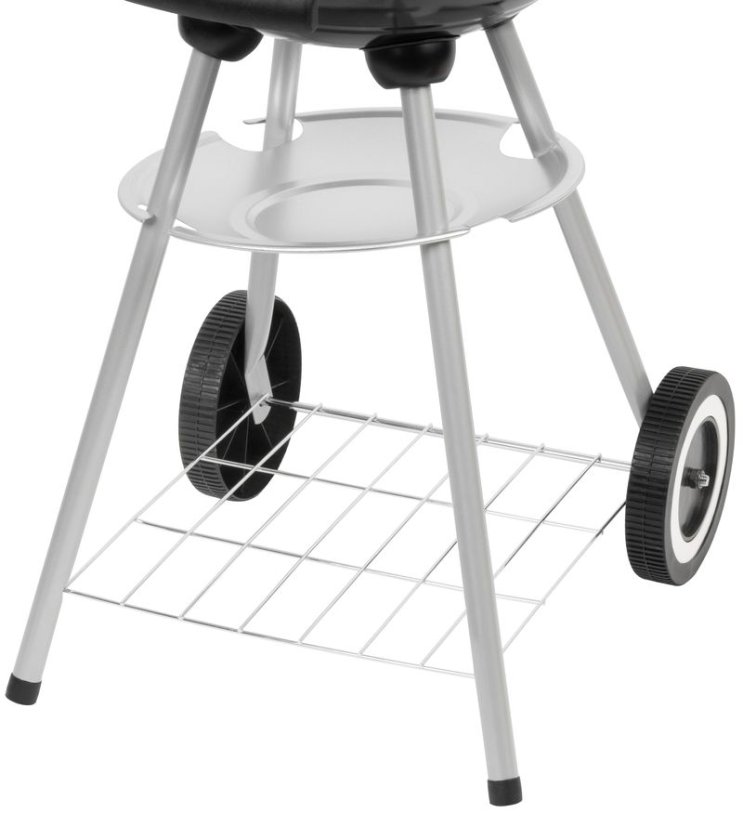 Strend Pro Pluto Grill, BBQ, Holzkohle, 36x46,5x71 cm