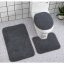 Kupaonski tepih - set - sivi Ruhhy 24353