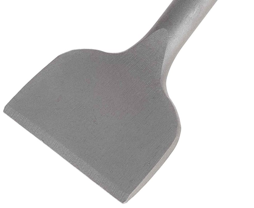 Meißel SDS-plus gebogen, flach 75 x 165 mm, GEKO