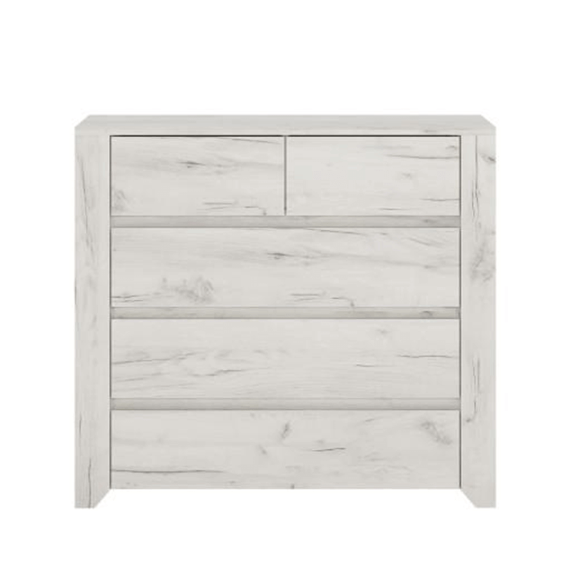 Komoda tip 43, bijela craft, ANĐEO