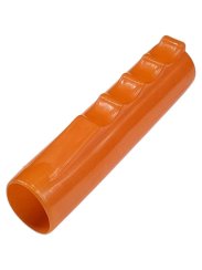 Rukojeť na kolečko, plastová, oranžová