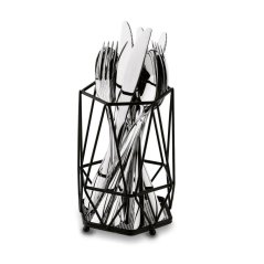 Abtropffläche für Besteckdraht 12x11x16,5cm schwarz