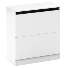 Bettbezug, weiß, BETTY 2 BE-02-040