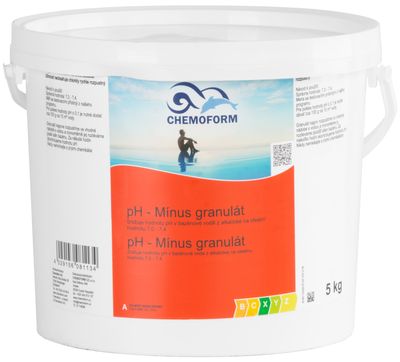 Pripravek Chemoform 0811, pH minus, granulat, pak. 5 kg