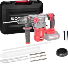 Worcraft CRH-S20LiBD kalapács, 20 V-os lítium-ion akkumulátor, ShareSYS, SDS+ 4,5 J, szénkefe nélküli