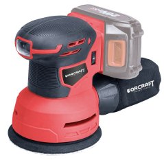 Workcraft CRS-S20Li ShareSYS-Schleifmaschine, 125 mm, exzentrisch, 20 V Li-Ion