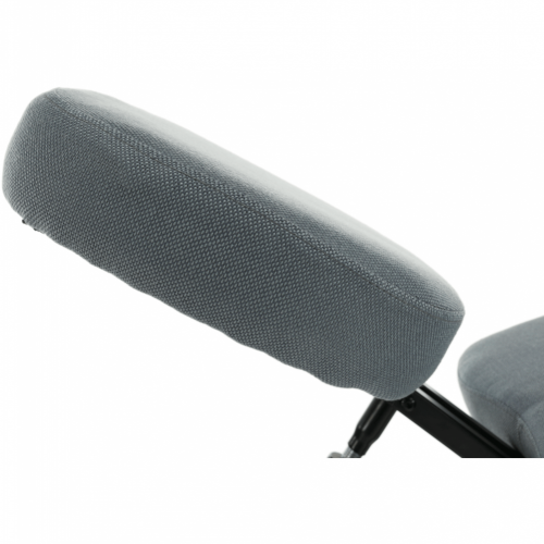 Ergonomiczny fotel klęczący, jasnoszary/czarny, KILIAN