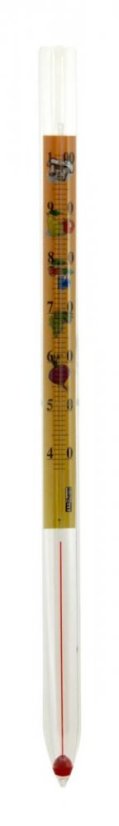 Einkochthermometer kurz 33 cm farbig KLC