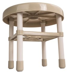 Krzesło Strend Pro, mini, plastikowe, okrągły stopień