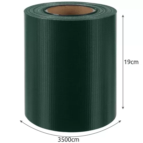Páska na oplotenie 19cmx35m 450g/m2 zelená 23699 (akce)