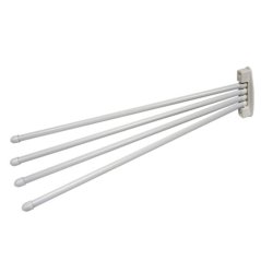 Držač za ručnike 4 kraka 50cm BIJELI KLC