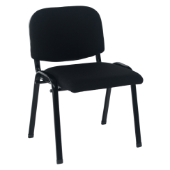 Krzesło biurowe, czarne, ISO 2 NOWOŚĆ