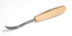Ukrivljeno rezbarsko dleto, 12 mm, STANDARD LINE, NAREX