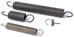 Natezna vzmet 8x80 mm, debelina 1,0 mm, dolžina z ušesi 80 mm, XL-TOOLS (akce)