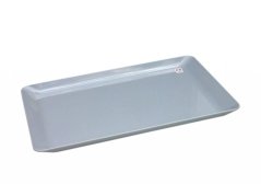 Tacka UH 38x24,5cm prostokątna szara KLC