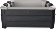 Pezsgőfürdő MSpa® Frame Oslo Aero PLUS, 6 személyes, 1150 liter, 180x180x65 cm