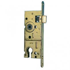 Ključavnica TESLA V6072 P Zn, 72/40/60, vložek, vrez