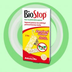Lovilec-lepilna past za živilske molje 2 kos/paket BIOSTOP KLC