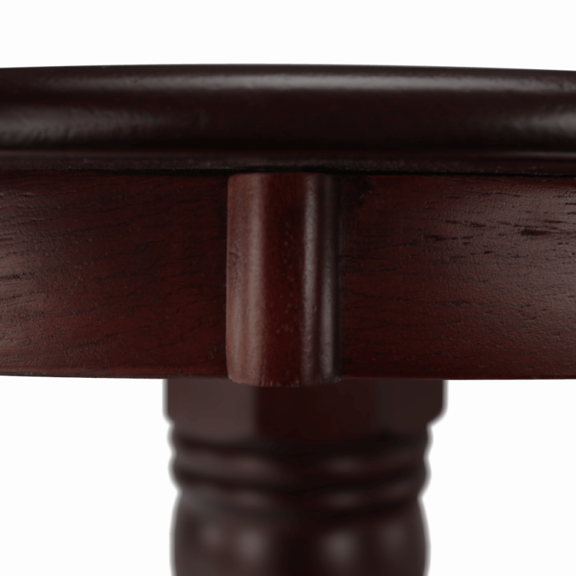 Esstisch, rund, Kastanie, Durchmesser 106 cm, TABLOS (akce)