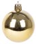 MagicHome božićne kuglice, set, 50 kom, 4-5 cm, zlatne, zvijezda, girlanda, kornet, za božićno drvce