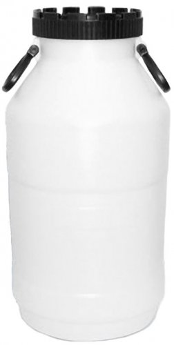 Beczka JPP 30 lit. beczka plastikowa z szeroką szyjką do fermentacji, wody pitnej, szyjka 145 mm, HDPE